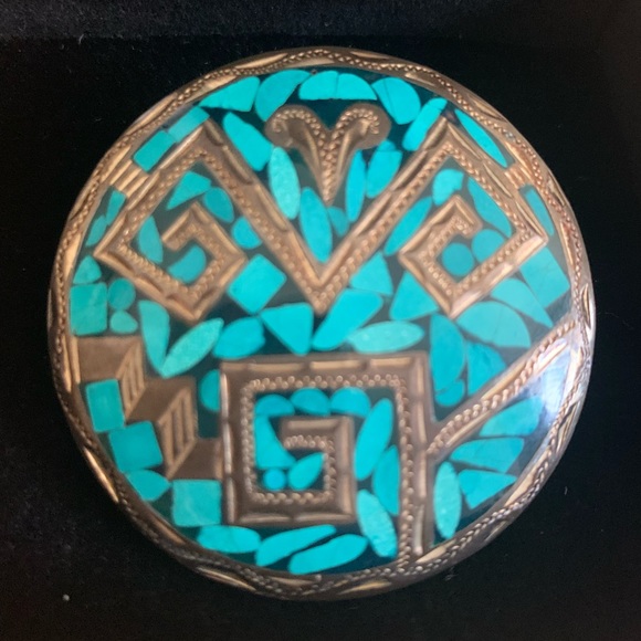 Jewelry - Vintage Mexican Sterling Brooch/Pin/Pendant